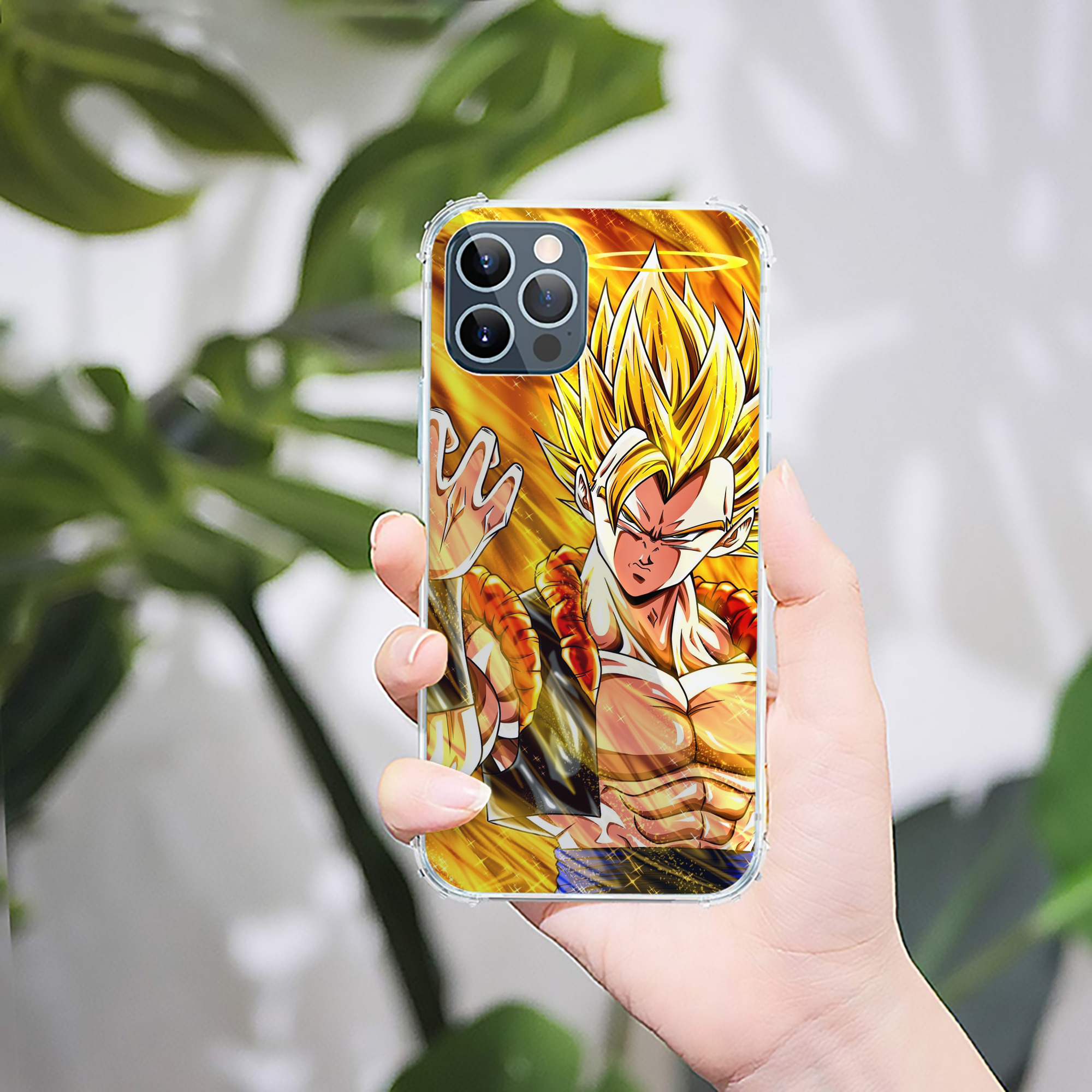 （画像用） ドラゴンボール DRAGON BALL 【iPhone 12シリーズ対応】透明スマホケース（クリアソフトケース）